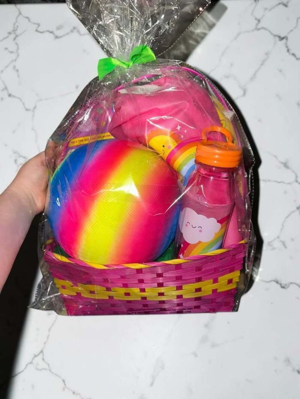 Pink gift set full of different goodies